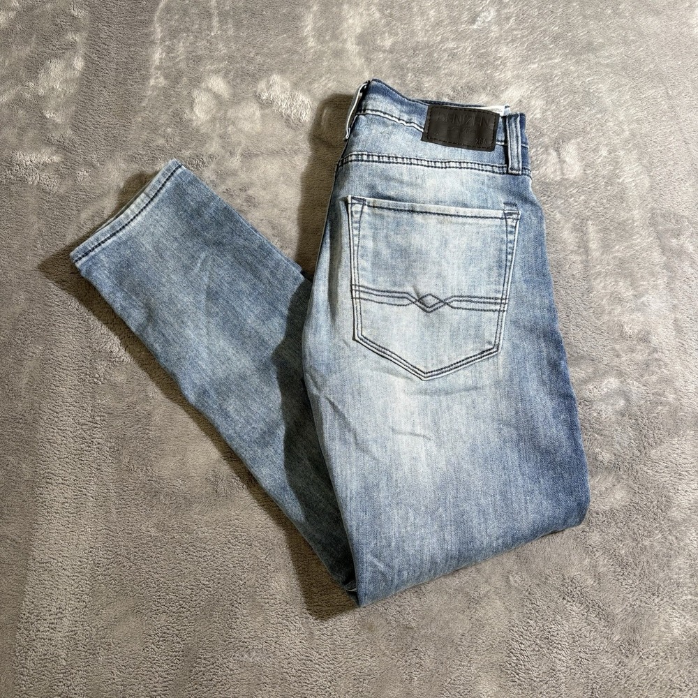 Denizen Levi's 286 Slim Taper Fit Mens Jeans Blue Light Wash 30x30